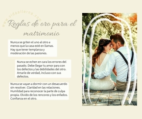 10 reglas de oro para el matrimonio