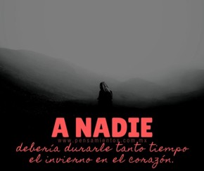 A nadie