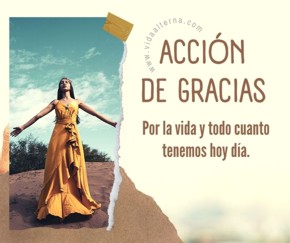 Acción de gracias