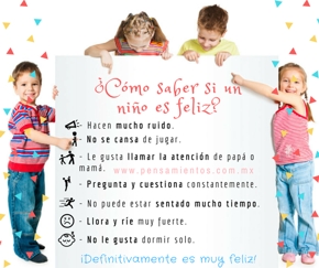 Cómo saber si un niño es feliz?