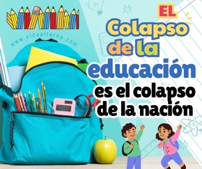 El colapso de la educación