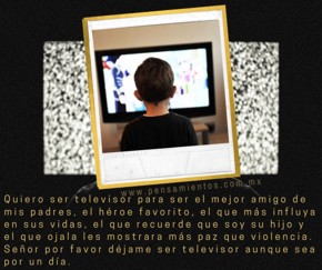 El niño que quería ser televisor