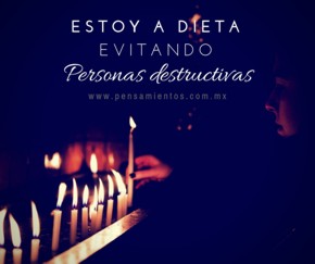 Estoy a dieta evitando