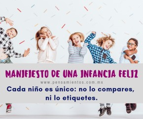 Manifiesto de una infancia feliz