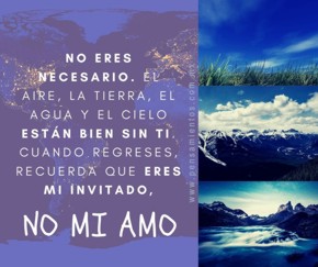 No eres necesario