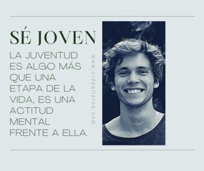 Sé joven