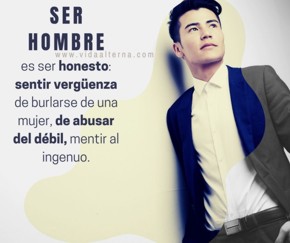 Ser realmente hombre