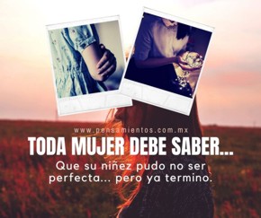 Toda mujer debe saber...