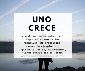 Uno crece