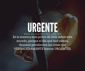 Urgente